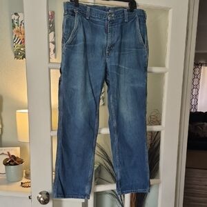 2 Pair Bundle Carhartt / Bulwark Relaxed Fit FR Jeans 36x28